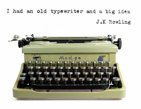 Typewriter Quotes Typed on Real Vintage Typewriters