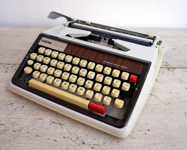 vintage brother typewriter