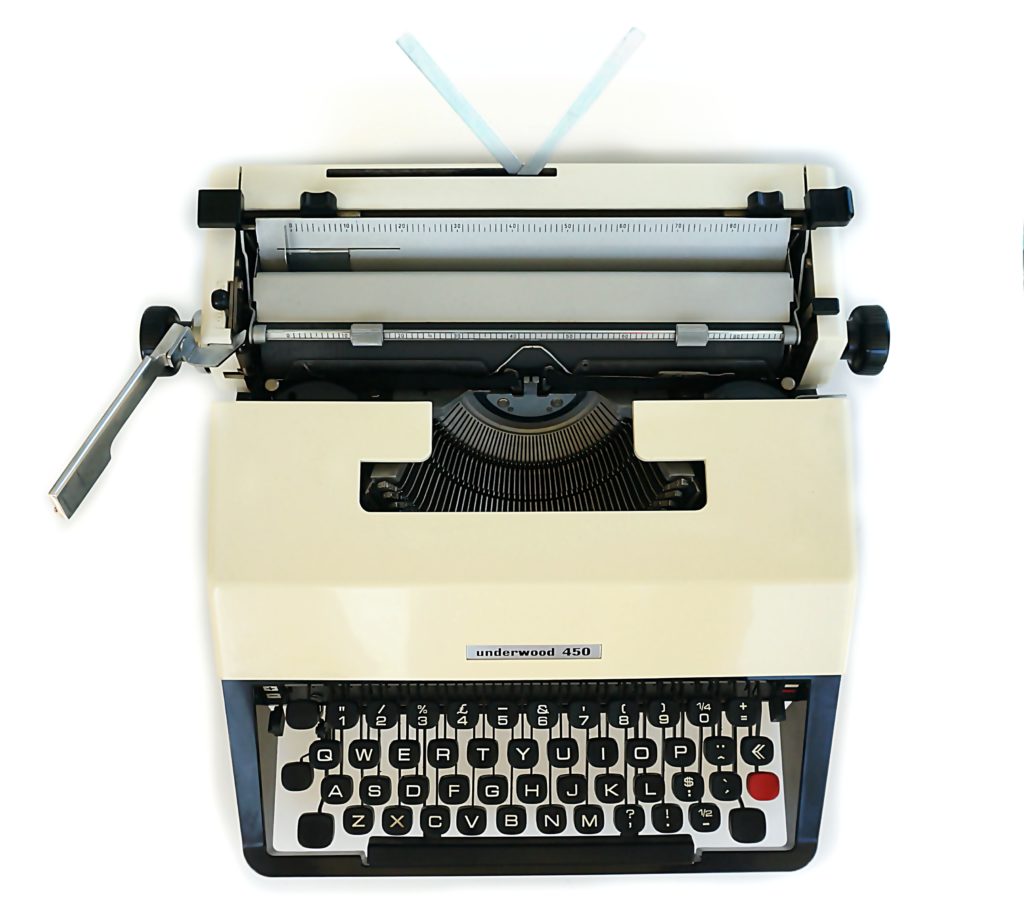 underwood 450 typewriter
