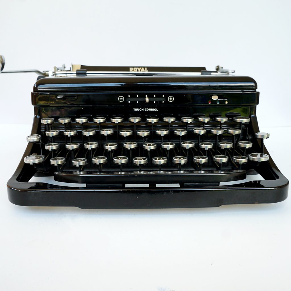 Royal Arrow typewriter