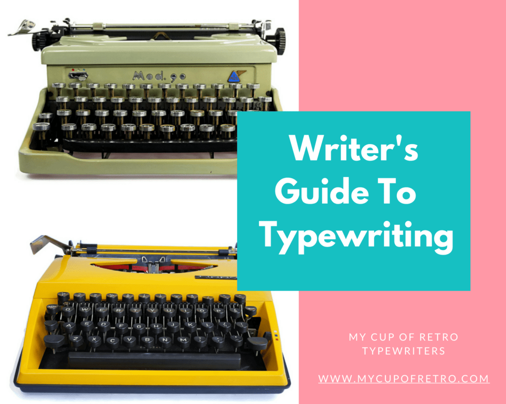 Letter Using A Type Writer The Forgotten Art of Letter Writing - My Cup Of Retro Typewriter Store