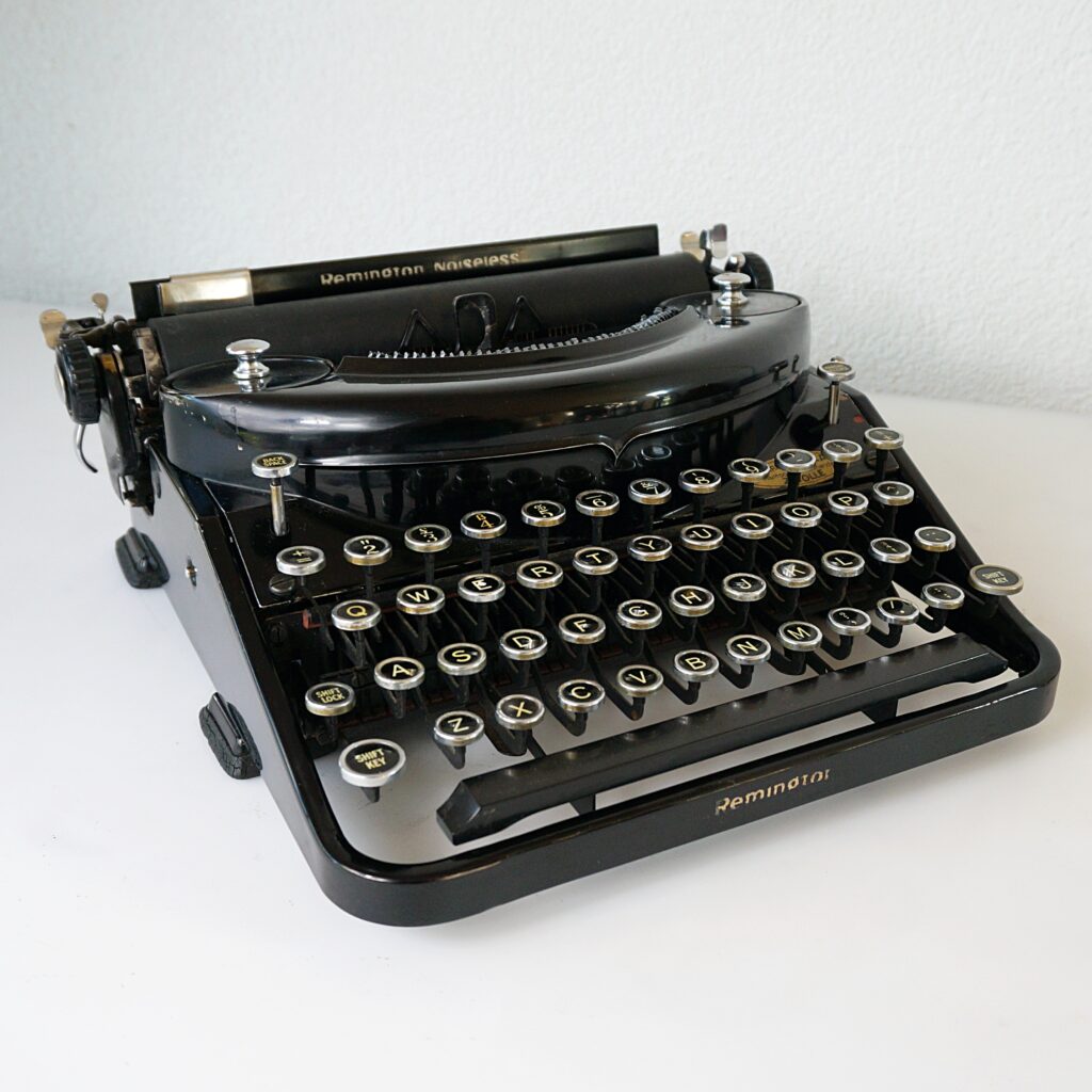 1935 Remington Portable Noiseless Typewriter My Cup Of Retro Shop