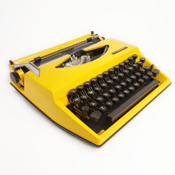 Yellow Adler Tippa Typewriter
