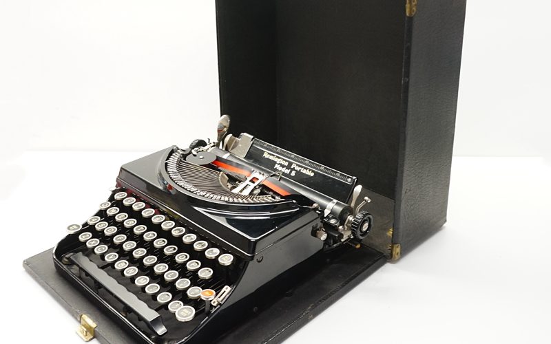 Remington Portable No. 5 Typewriter with a mystery