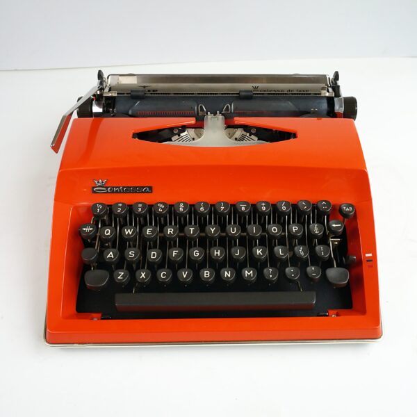 orange contessa typewriter