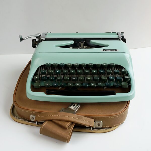 Mint Green Typewriter