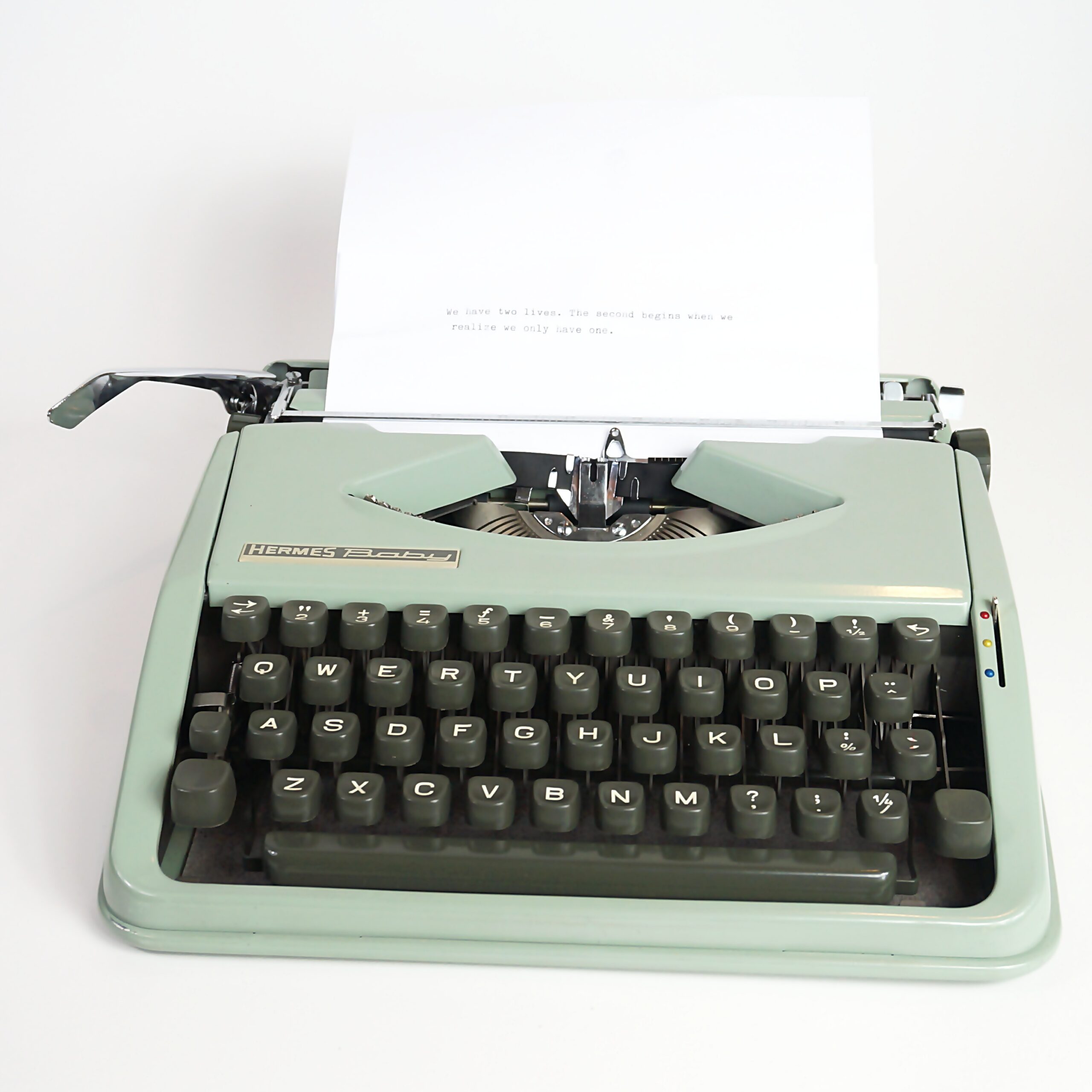 Hermes Baby Typewriter For Sale My Cup Of Retro Typewriter Store