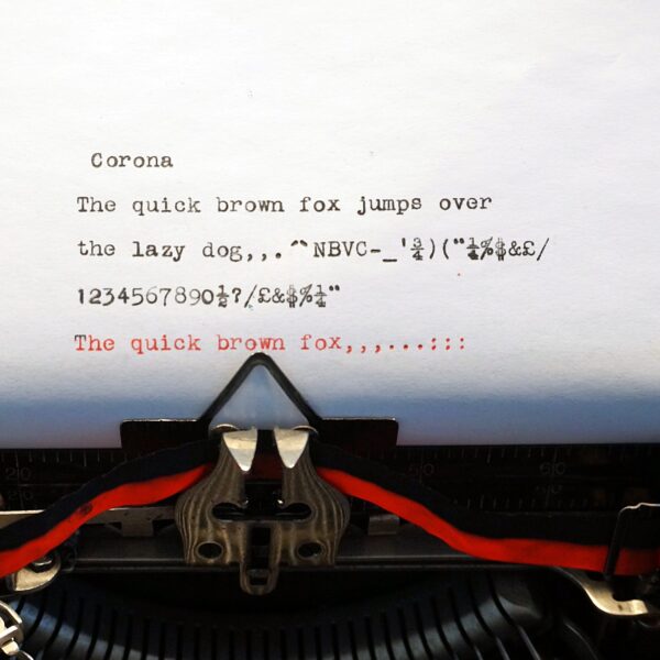 Corona 3 folding typewriter