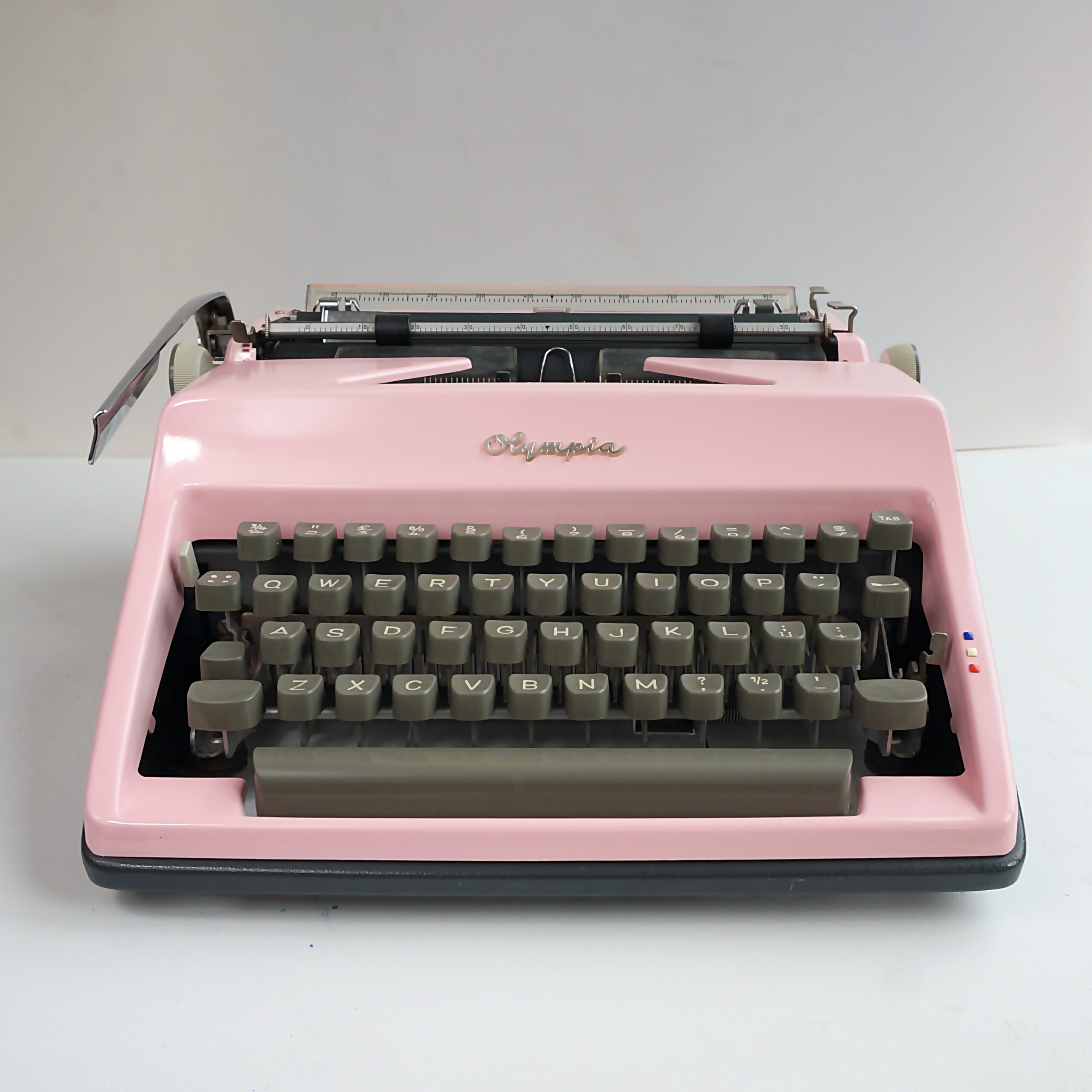 Pink Typewriter - Olympia SM9 For Sale - My Cup Of Retro Typewriter Store