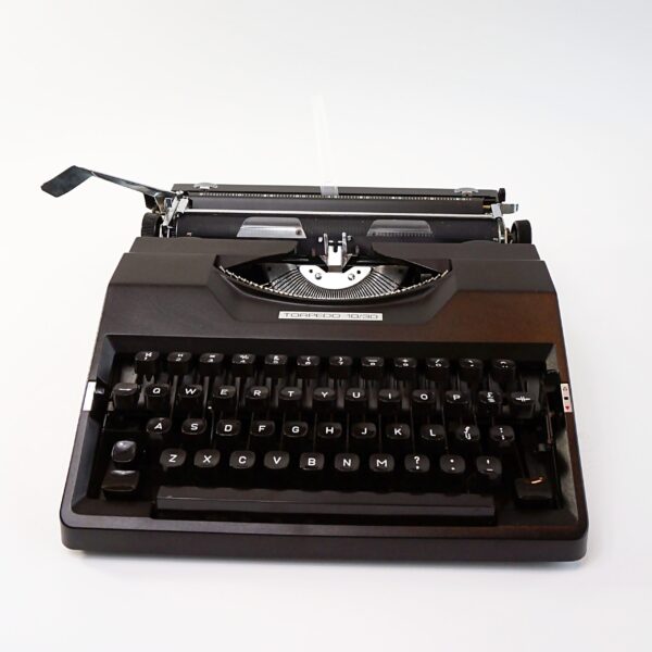 black torpedo typewriter