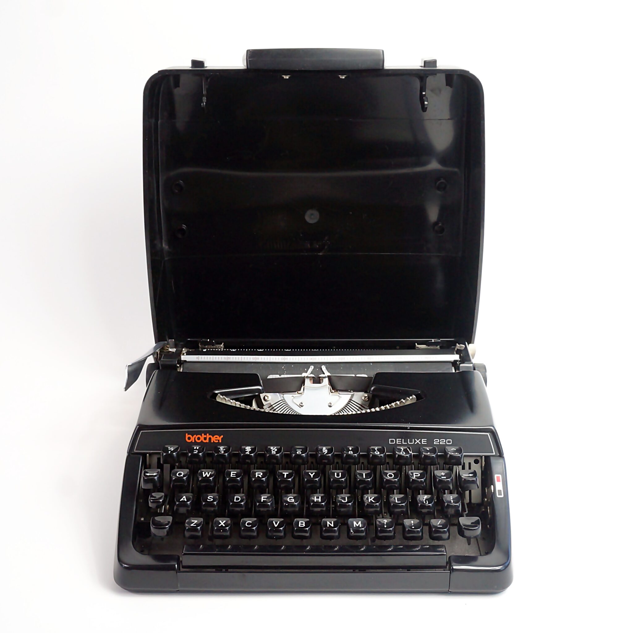 Black Brother Deluxe Typewriter For Sale My Cup Of Retro Typewriters