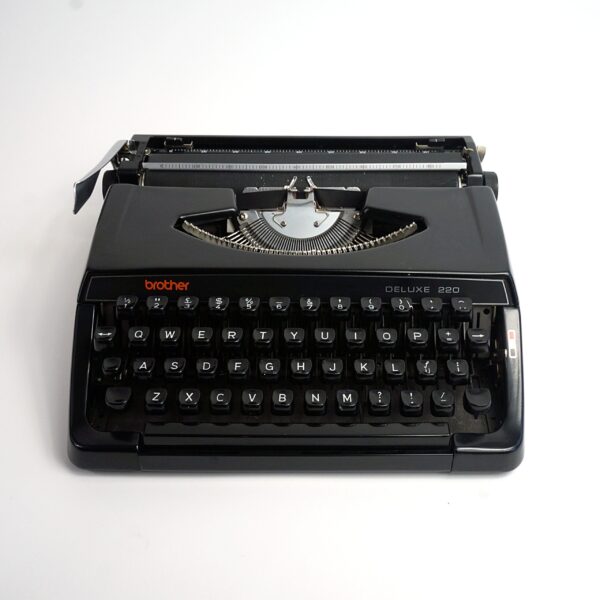 black brother deluxe typewriter