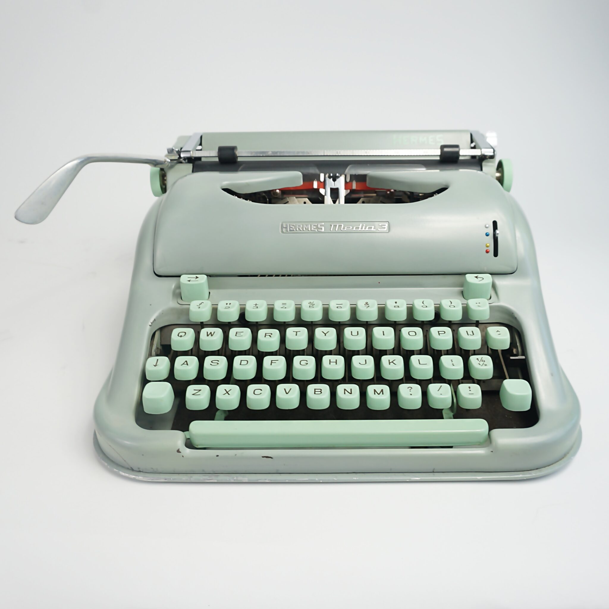 Hermes Media 3 Typewriter 1960 For Sale My Cup Of Retro Typewriter Store