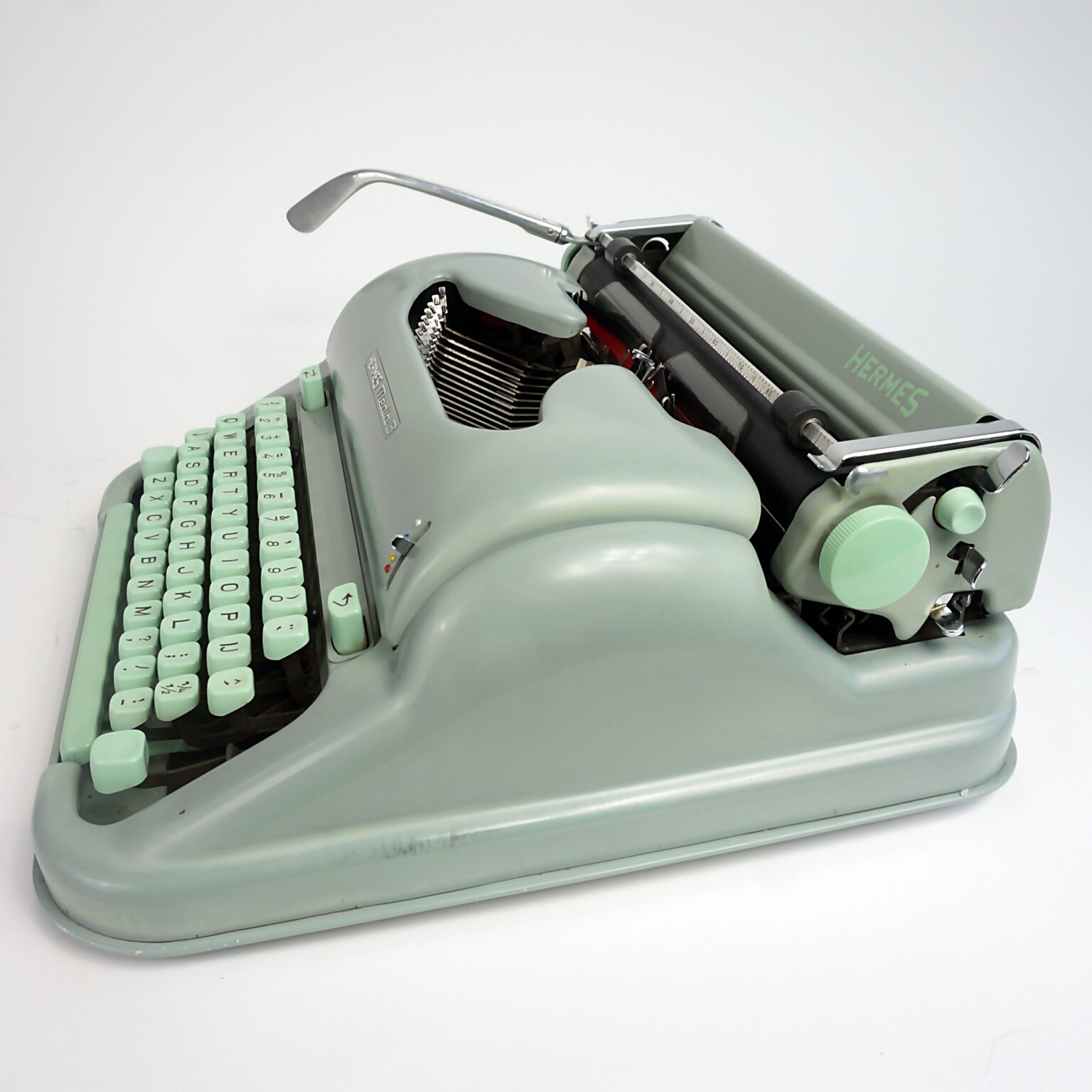 Hermes Media 3 Typewriter 1960 For Sale My Cup Of Retro Typewriter Store