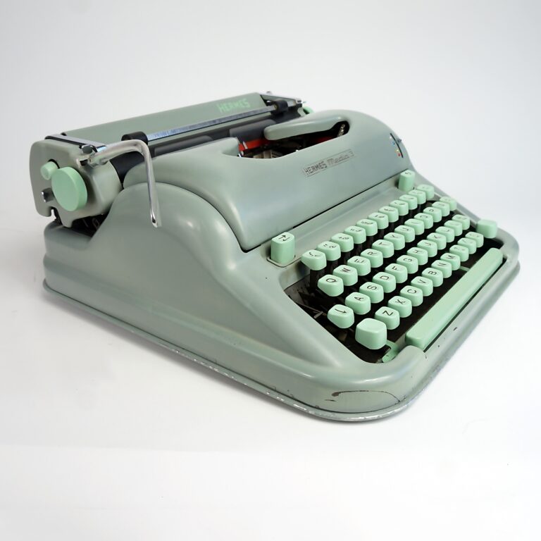 Hermes Media 3 Typewriter 1960 For Sale My Cup Of Retro Typewriter Store