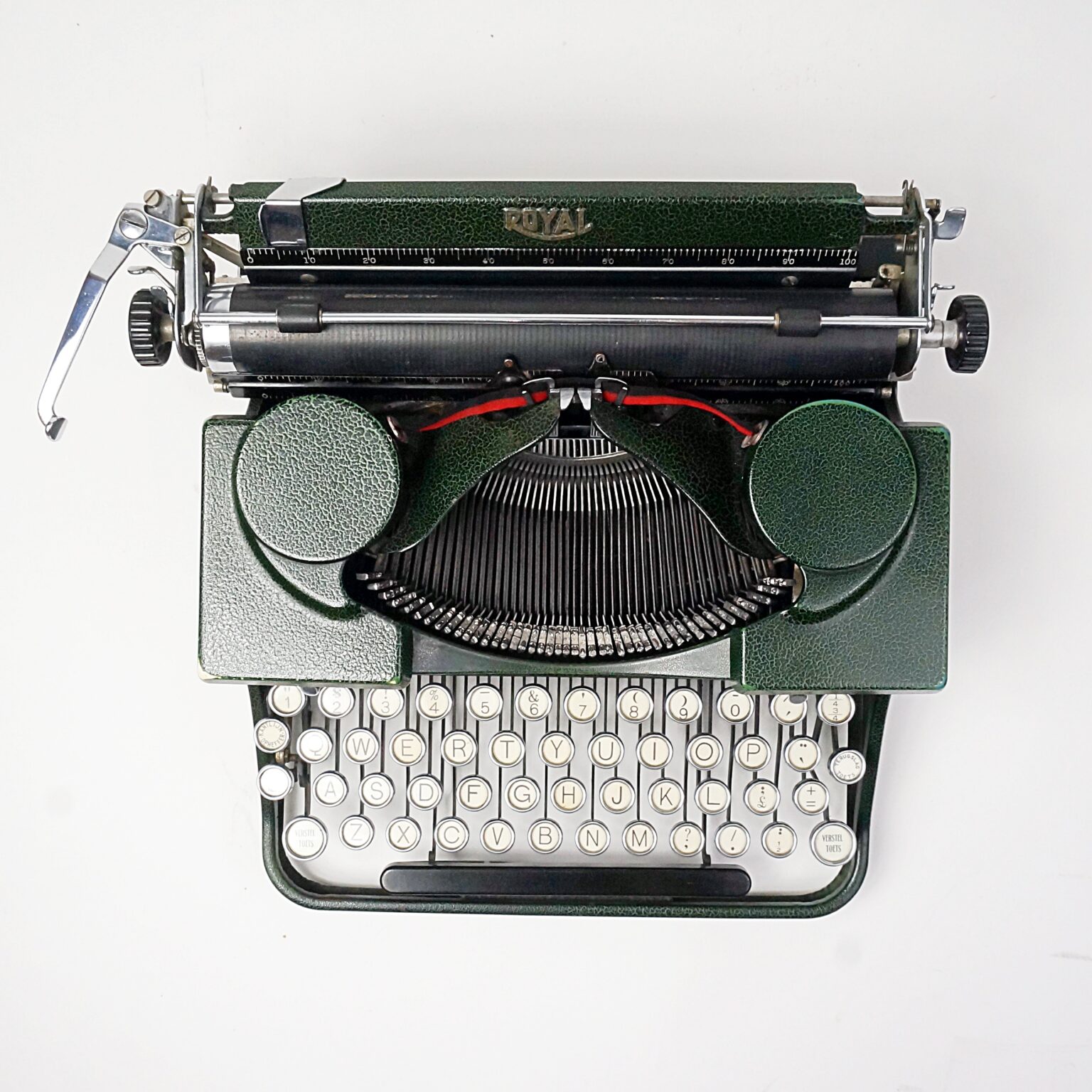 Green Royal Portable Typewriter For Sale My Cup Of Retro Typewriters