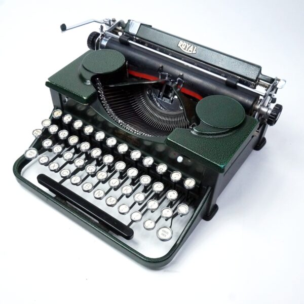 Green Royal Portable Typewriter