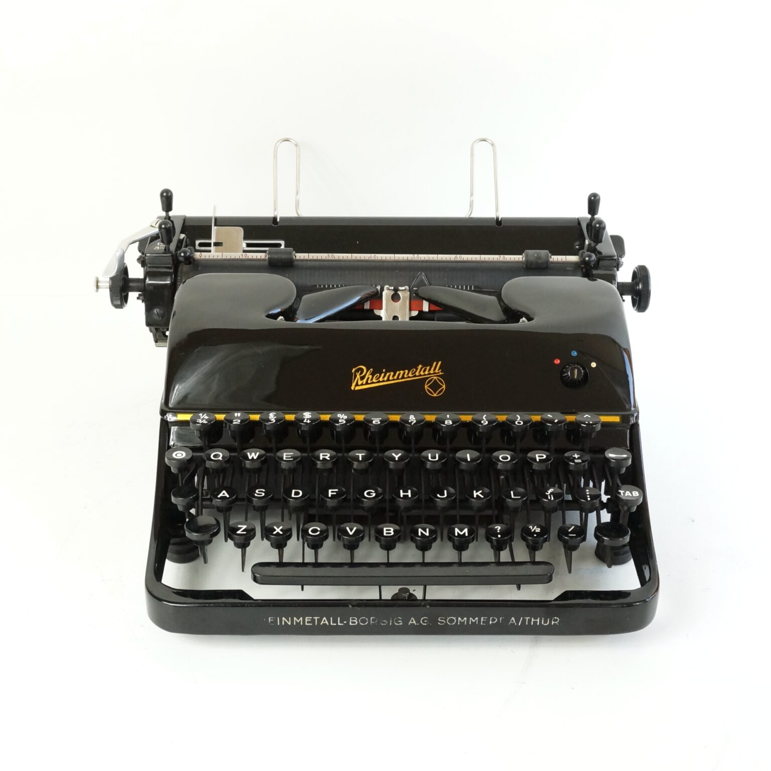 Rheinmetall KsT Typewriter 1951 For Sale My Cup Of Retro Typewriter Shop