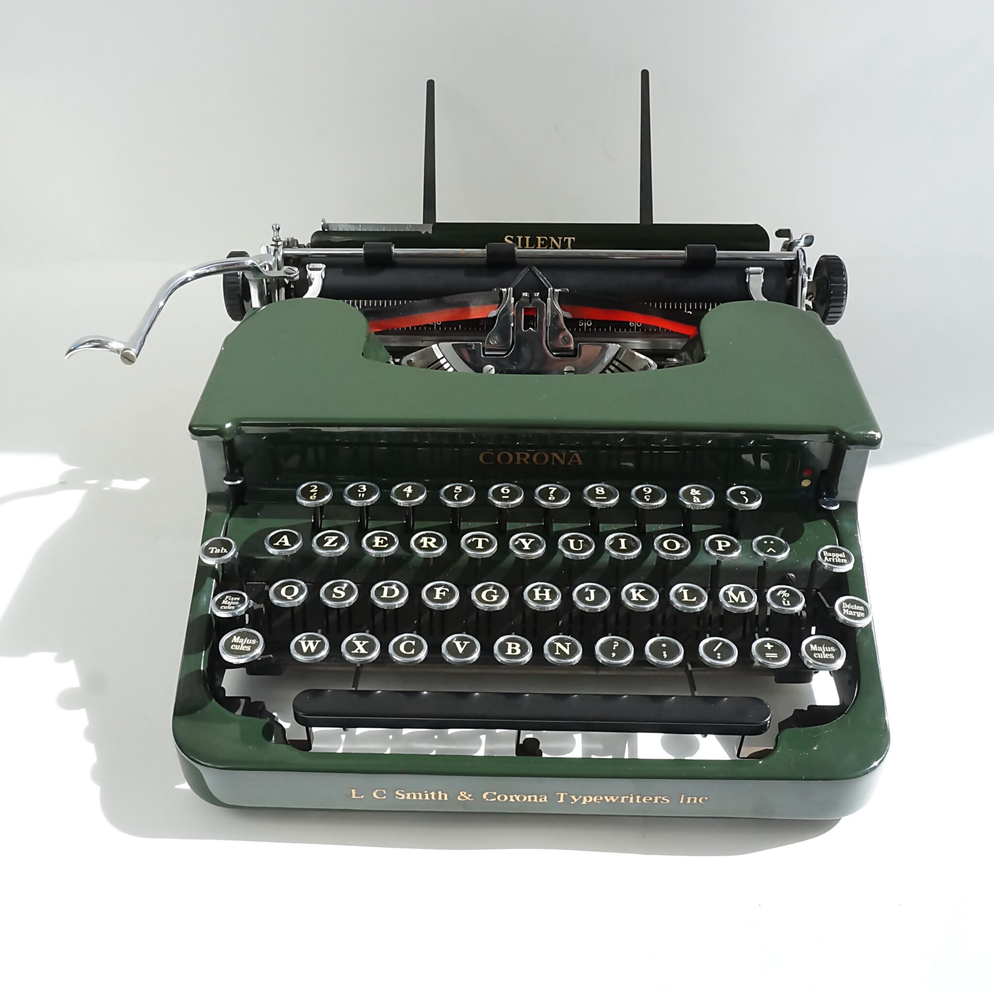 Green SmithCorona Silent 1S Typewriter My Cup Of Retro Typewriters
