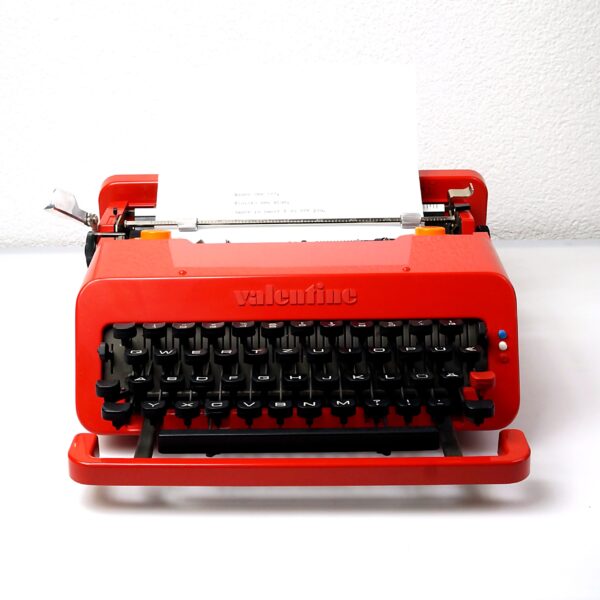 olivetti valentine typewriter