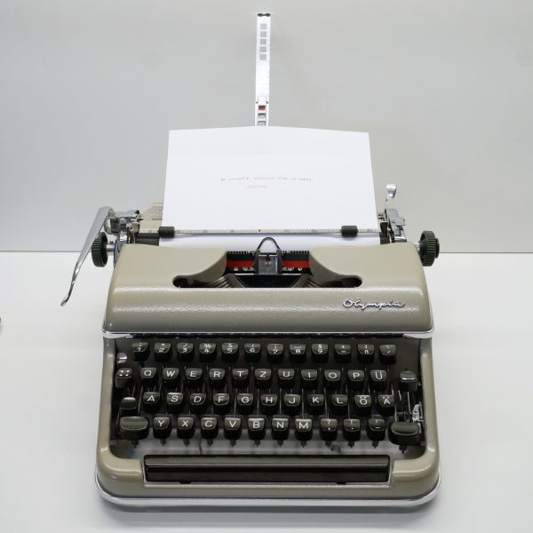 SM2 working typewriter