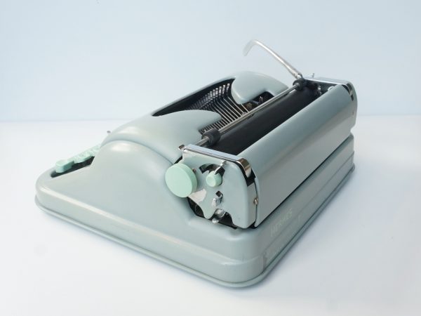 Hermes Media 3 typewriter and case for sale