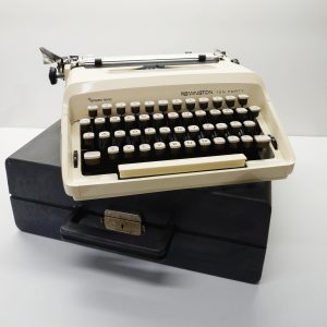 Remington Ten Twenty Typewriter with script font