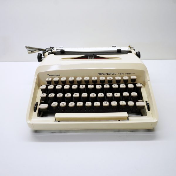 Remington Ten Twenty Typewriter with script font